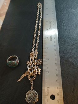 Necklace and ring set