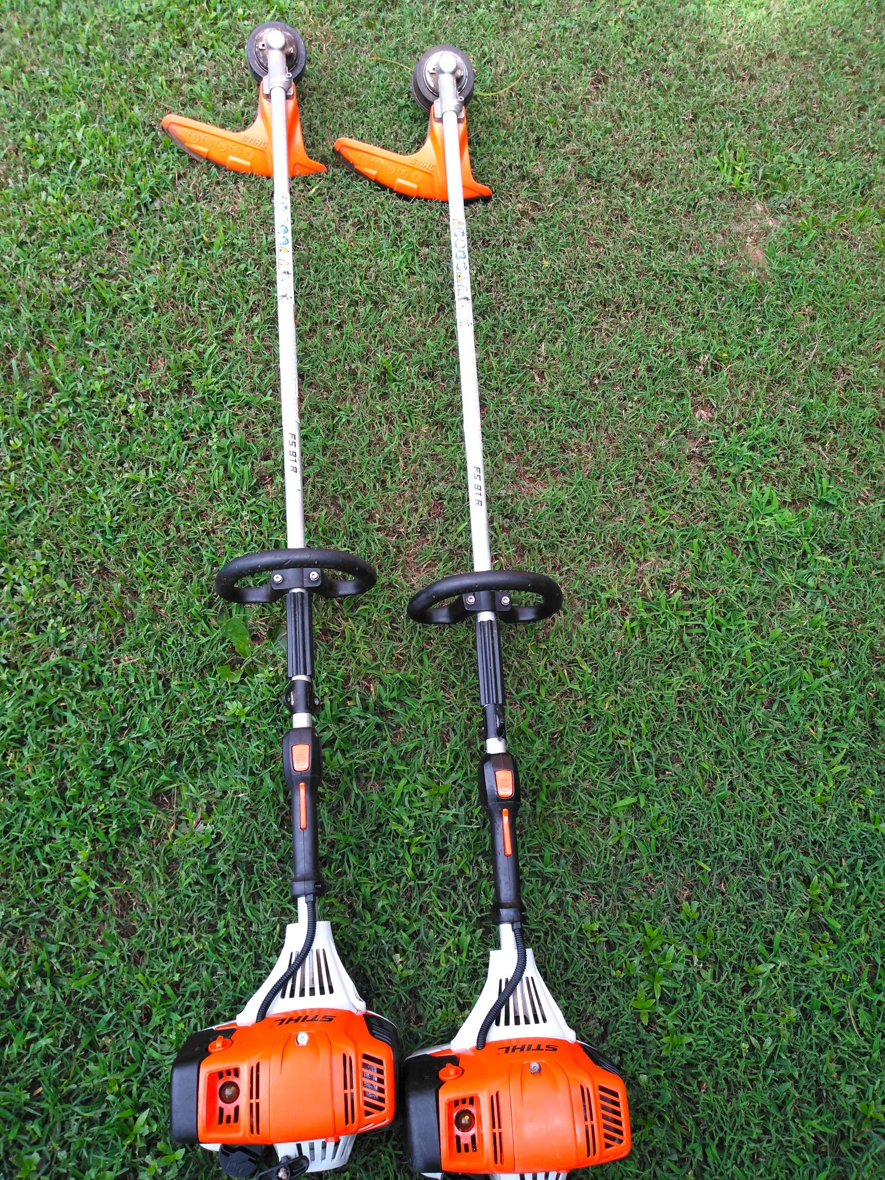2 Stihl weedeaters fs91