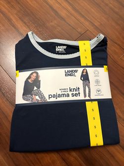 Lands' End Women's 2-Piece Knit Pajama Set