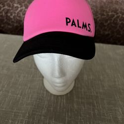 Rose Pink Palms Hat