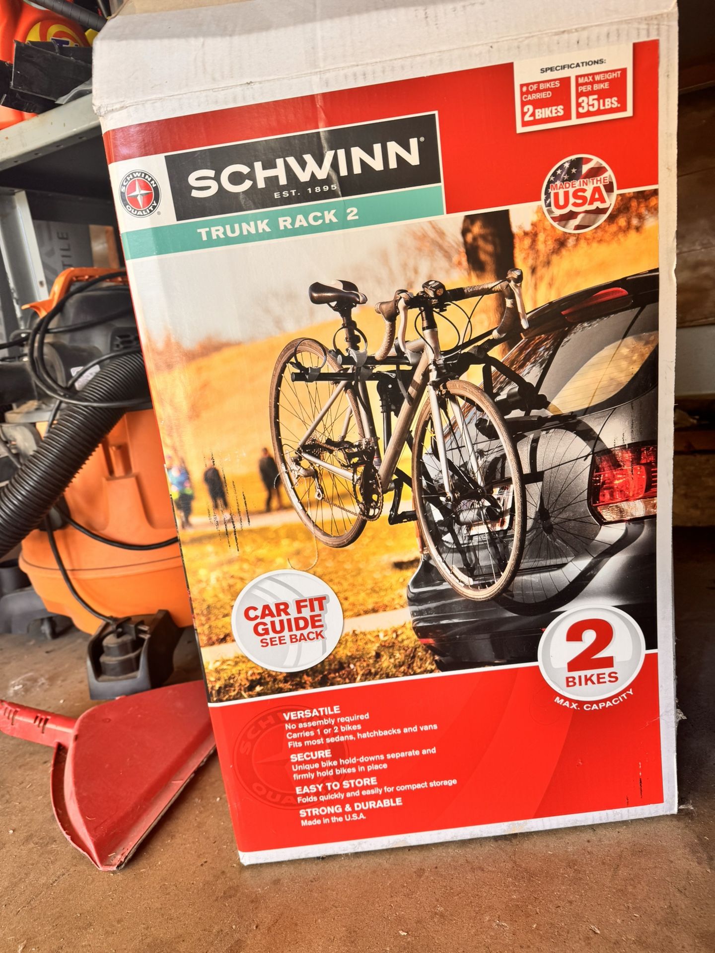 SCHWINN Trunk Rack For 2