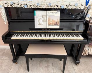 Yamaha U3 52” Upright Piano Black