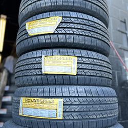 Vendo Set De Llantas 235/60R18 Marca  GROUND SPEED 