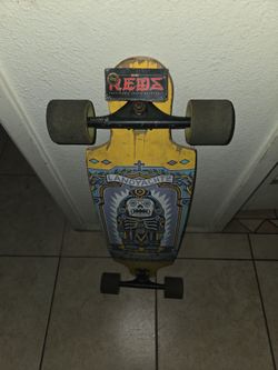 Landyachtz Longboard with Bones Reds Bearings