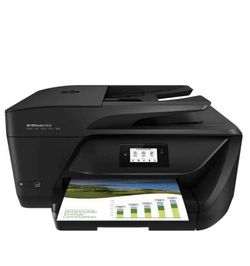 New HP OfficeJet 6958 Printer Wireless Print Fax Scan Copy Touchscreen Automatic Document Feeder Ink Printing Scanning Office Business Home Cartridges