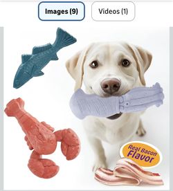 Dog Toys for Aggressive Chewers, 3 Pack Indestructible Dog Chew Toys, Super Chewer Toys