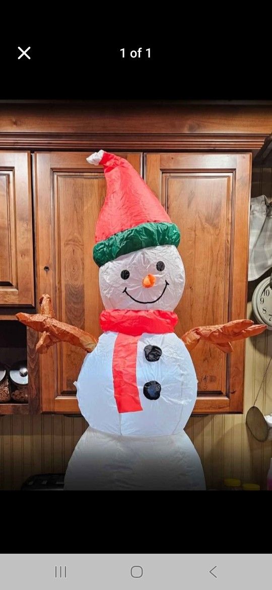 Inflatable Snowman