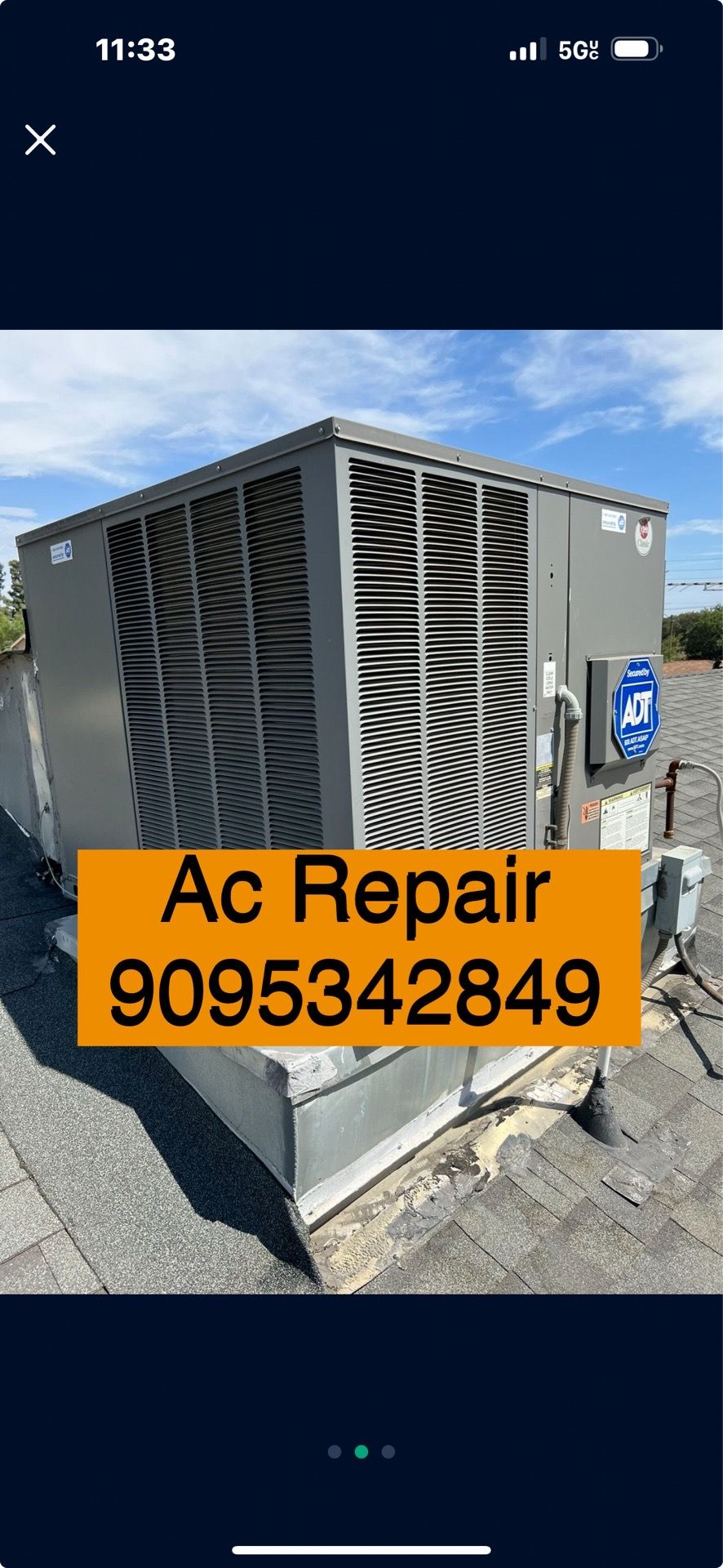 HVAC Ac Heating Air Conditioning Service Repair Specialist