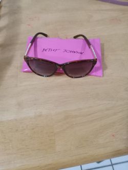 Betsey Johnson Sunglasses And Case