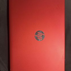 HP LAPTOP RED