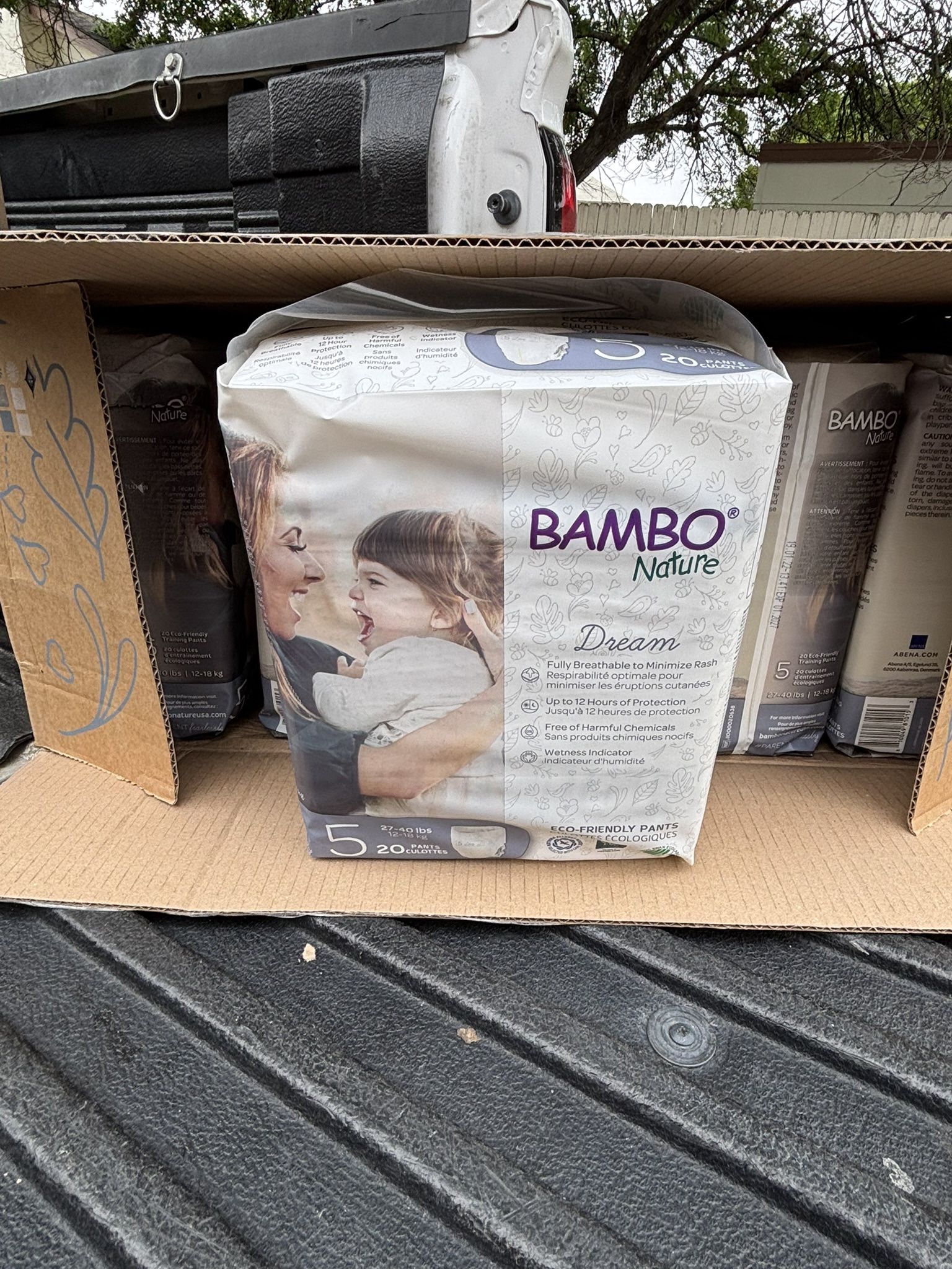 Bambo Training Pants Size 5, 100ct