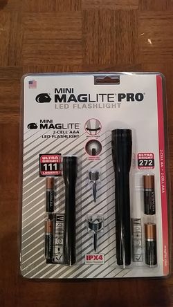 Mini mag flashlights led