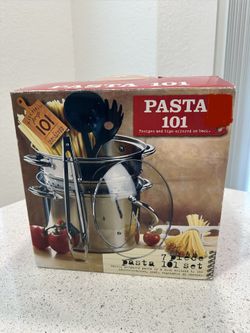 7 Piece Pasta 101 Set By Tabletops Unlimited