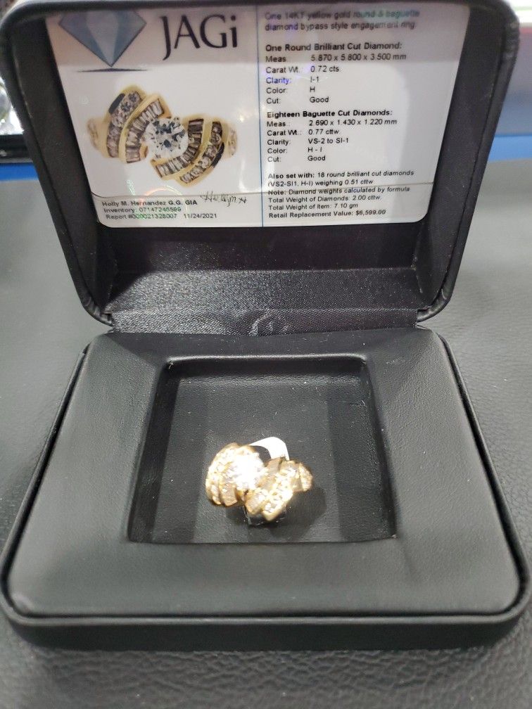 ENGAGEMENT 14KT RING