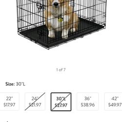 Nearly New Dog Crate.