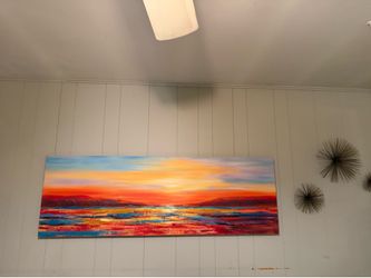 Hand painted canvas