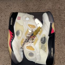 Nike Off White Jordan 5 - Size 12