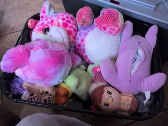 Box with many toys