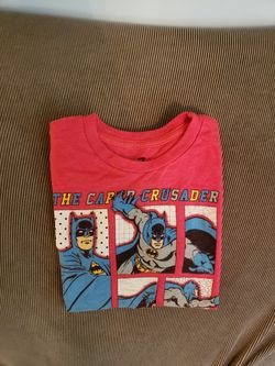 Kids Batman tee size 7 Like New