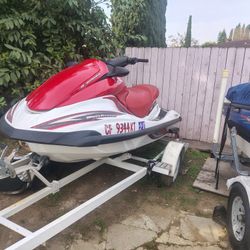 Yamaha WaveRunner Jet Ski + Trailer – AS IS