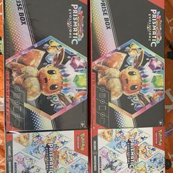 New prismatic evolution pokemon cards