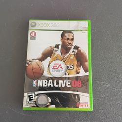Xbox 360 Game NBA LIVE 08, In Orginal Package 