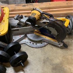 Dewalt 12” Double compound miter saw