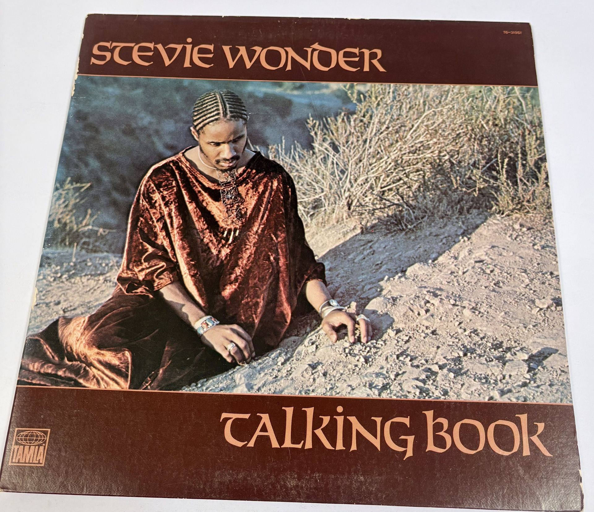 Stevie Wonder Talking Book 1972 Vinyl LP Tamla T6-319S1 VG+