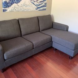 Abbyson Chaise Sofa