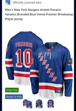 New York Rangers NHL Jersey 