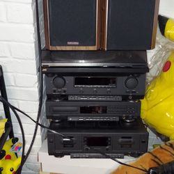 Receivers Turntable And Speakers