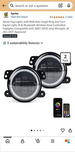 Xsprite fog lights