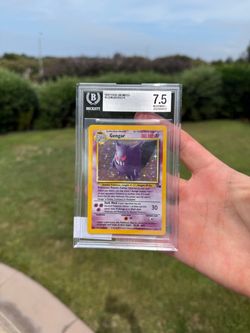 Fossil gengar holo bgs 7.5