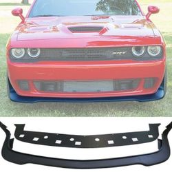 Front Lower Hellcat Bumper Valance Lip for 15-22 Dodge Challenger