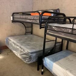 Twin Over Full Bunk Bed 