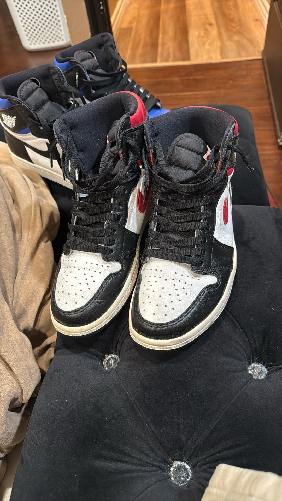 Original Air Jordan 1 Red / White 