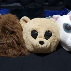5 Character Mascot Animal Heads 
