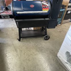 Bbq Grill Charcoal Blue Include The Cover 