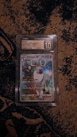 CGC pristine 10 PokemonWyrdeer