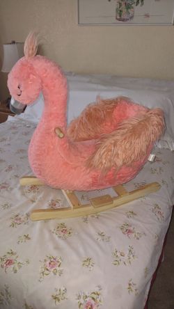 Child Flamingo Rocker Chair By Soft Landing Co