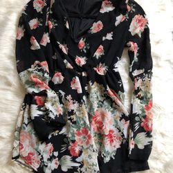 Floral Romper