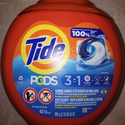Tide Pods 3 in 1 Detergent