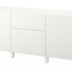  Modern White Sideboard / Buffet Cabinet – Excellent Condition ✨