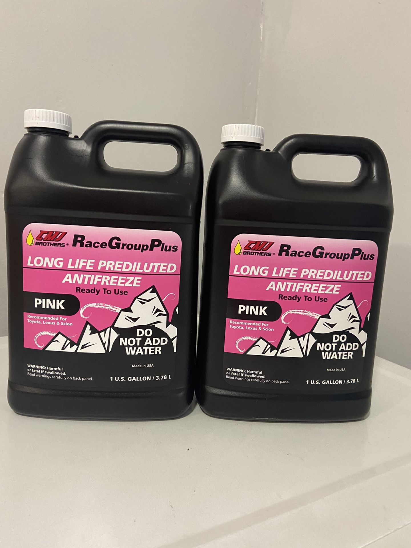 Antifreeze Rojo, Pink, Verde, Azul Galon