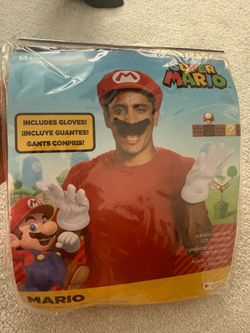 Super Mario Costume Accessory Kit – Ages 14+
