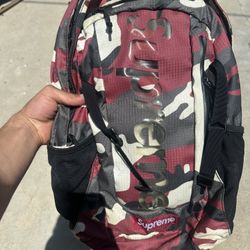 Supreme Camo Backpack