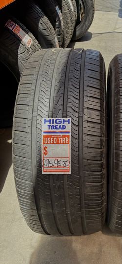 Single used tires 275/45/20 each $80