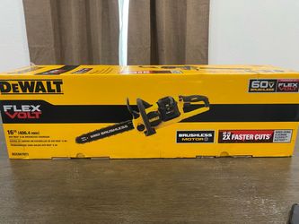 DeWalt FlexVolt 60V 16" Brushless Chainsaw DCCS670T1