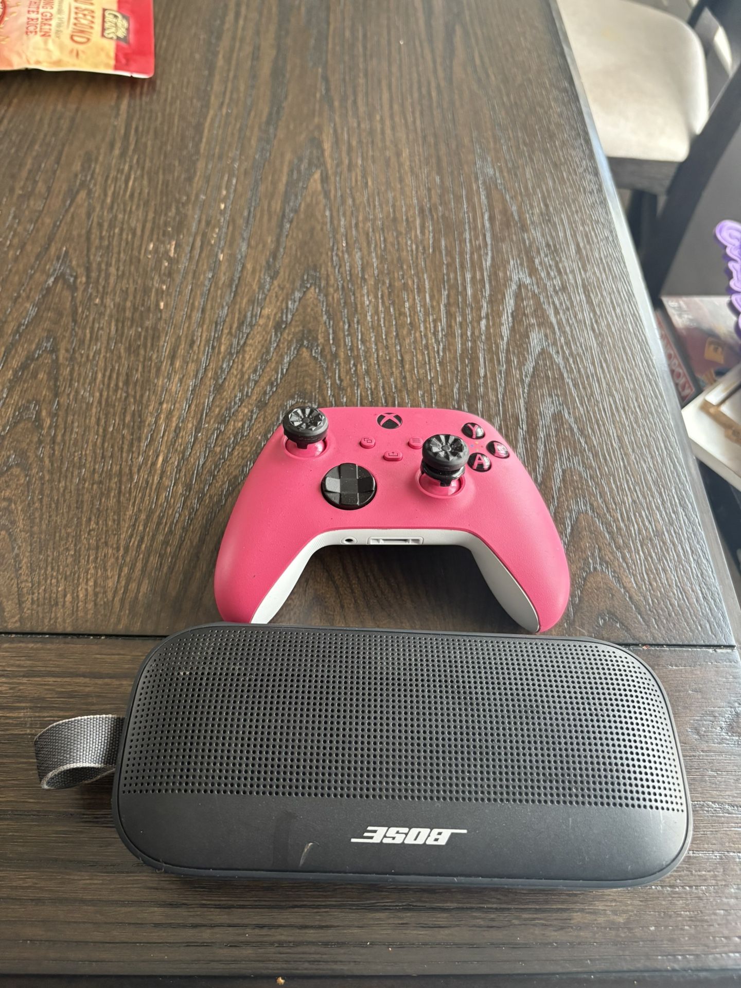 Xbox Series X Controller/ And Bose Bluetooth Speaker