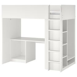 White Bunk Bed
